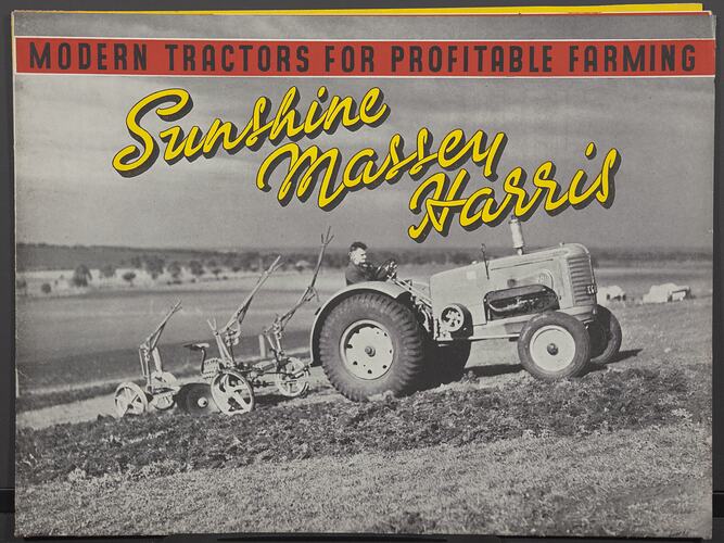 Publicity Brochure - H.V. McKay Massey Harris Pty Ltd Tractors 1941