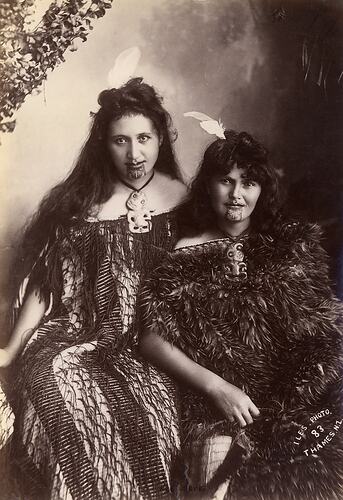 Maori women, New Zealand, c.1893-1895
