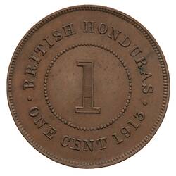 Coin - 1 Cent, British Honduras (Belize), 1913