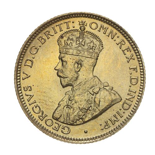 Proof Coin - 6 Pence, British West Africa, 1924