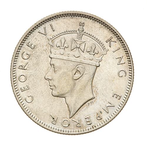 Coin - Florin (2 Shillings), Fiji, 1945