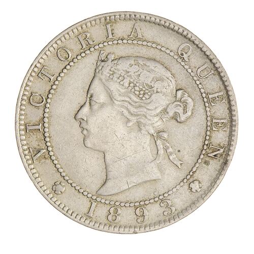 Coin - 1 Penny, Jamaica, 1893