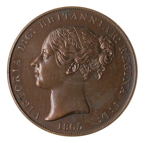 Proof Coin - 1/13 Shilling, Jersey, Channel Islands, 1865