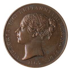 Proof Coin - 1/13 Shilling, Jersey, Channel Islands, 1865