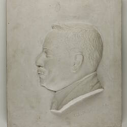 Plaster Mould - 'Relief Profile of H.V. McKay', Wallace Anderson, 1926-1928