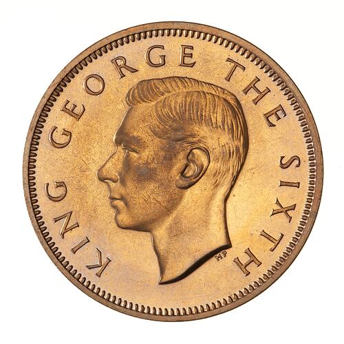 Proof Coin - 1/2 Penny, New Zealand, 1949