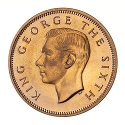 Proof Coin - 1/2 Penny, New Zealand, 1949