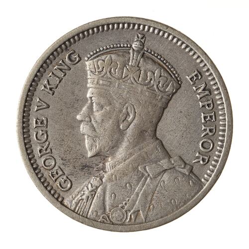 Coin - 3 Pence, New Zealand, 1933