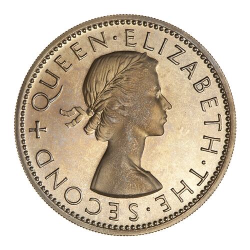 Proof Coin - 2 Shillings, Rhodesia & Nyasaland, 1955