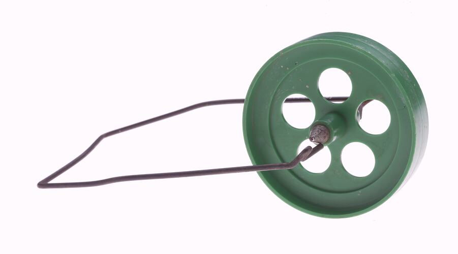 Toy Wheel - Green, Magnetic