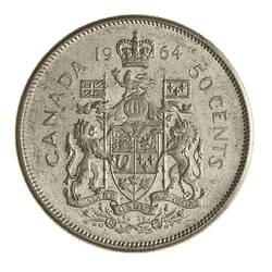 Coin - 50 Cents, Canada, 1964