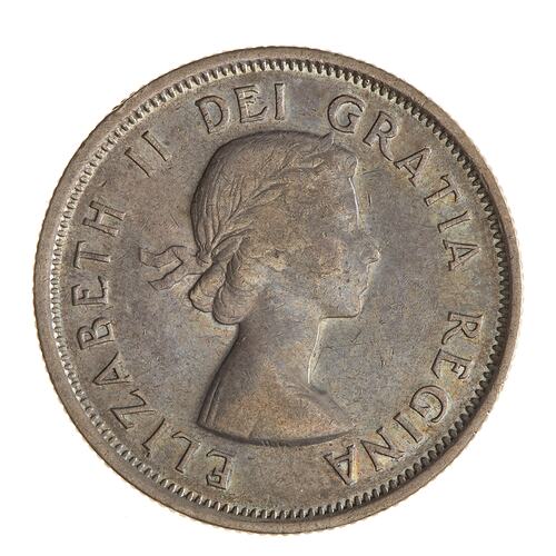 Coin - 25 Cents, Canada, 1953