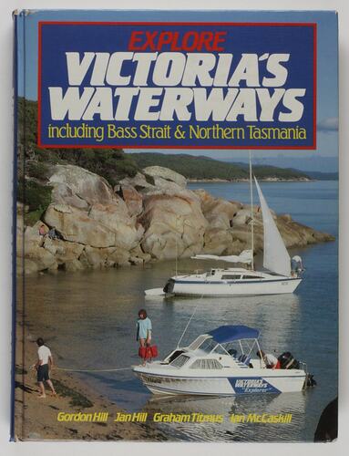 Book - Explore Victorian Waterways, Melbourne Coastal Radio Station, 1985