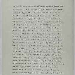 Manuscript - Marjory McKay, 'Cecil McKay, It Wasn't All Sunshine', circa 1974