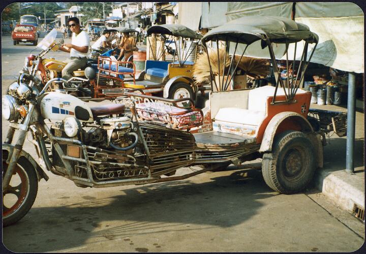 Samlars' [Converted Motorbikes], Aranya Prathet, Thailand, Jun 1988