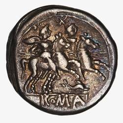 Coin - Denarius, Ancient Roman Republic, 209-208 BC