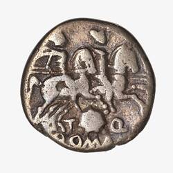 Coin - Denarius, T. Quinctius Flamininus, Ancient Roman Republic, 126 BC