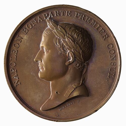 Medal - Peace of Amiens, Napoleon Bonaparte (Emperor Napoleon I), France, 1802