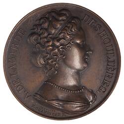 Medal - Antoinette de Lagrand des Houlieres, France, 1819