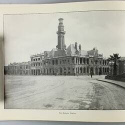 Image from a booklet about Melbourne.