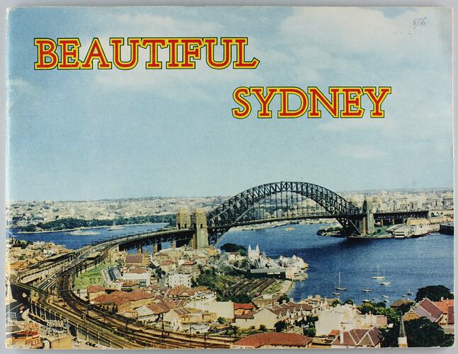 Booklet -'Beautiful Sydney', 1950s, Front Cover