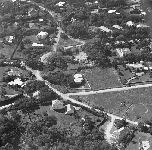 Negative - Aerial View of Frankston, Victoria, 31 Aug 1961