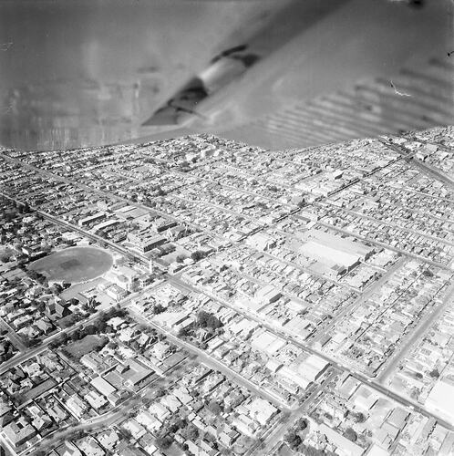 Negative - Aerial View of Malvern, Victoria, circa 1960-1970