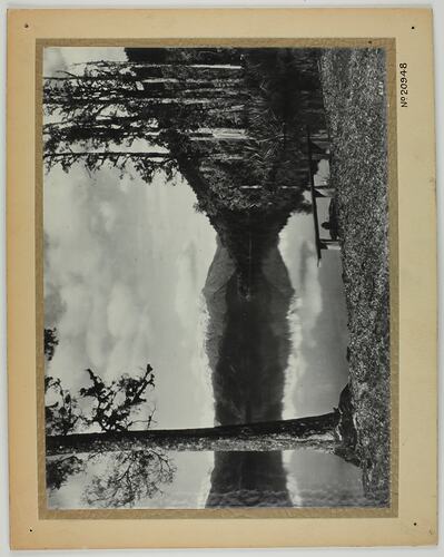 Picturegram - Scenic View of a Mountain Lake, Post Master General's Department, circa 1938
