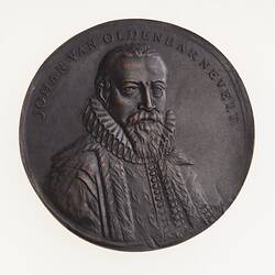 Electrotype Medal Replica - Johan van Oldenbarnevelt, 1619