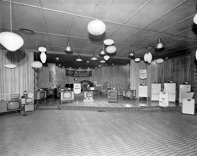 Admiral Electronics, Television Display, Chevron Hotel, Melbourne, 08 Jun 1959