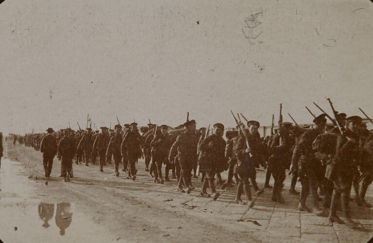 'Reinforcements for Dardanelles at Alexandria', Egypt, World War I, May-Nov 1915