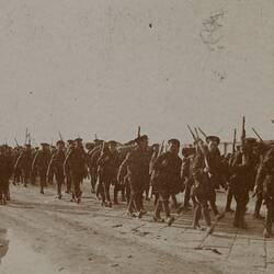 Photograph - 'Reinforcements for Dardanelles at Alexandria', Egypt, World War I, May-Nov 1915