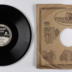Disc Recording - Edison, Double-Sided, 'Who Knows?' & 'Look Down, Dear Eyes', 1922-29