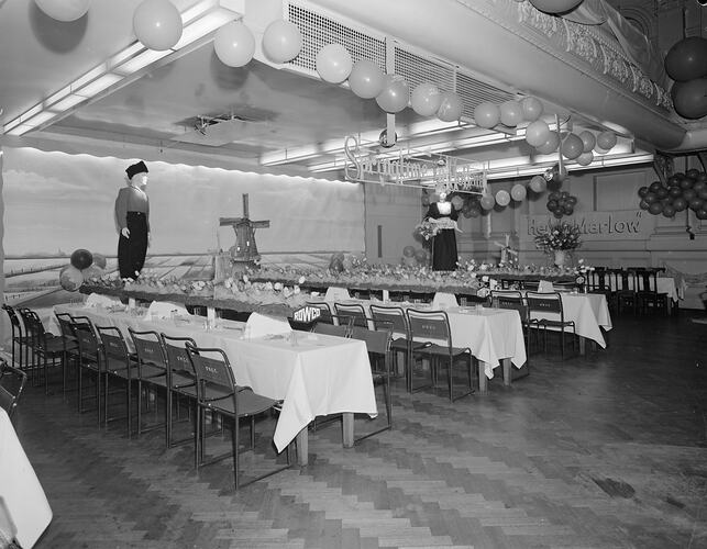 Springtime in Holland Dinner, St Kilda Town Hall, Victoria, 11 Sep 1959