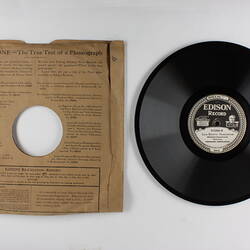Disc Recording - Edison, Double-Sided, 'Variations on Swanee River' & 'Lucia Sextette-Transcription', 1922-1929