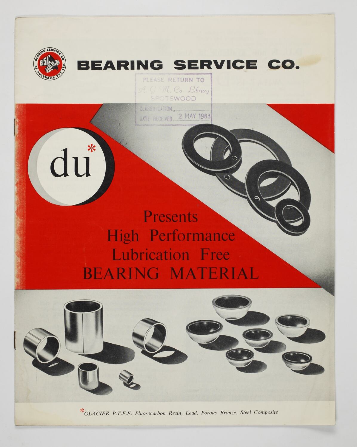 Product Information Bearing Service Co of Australia, Bronze Bearings