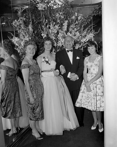 A & G Gilbey Ltd, Group in Formal Wear, Victoria, 18 Dec 1959