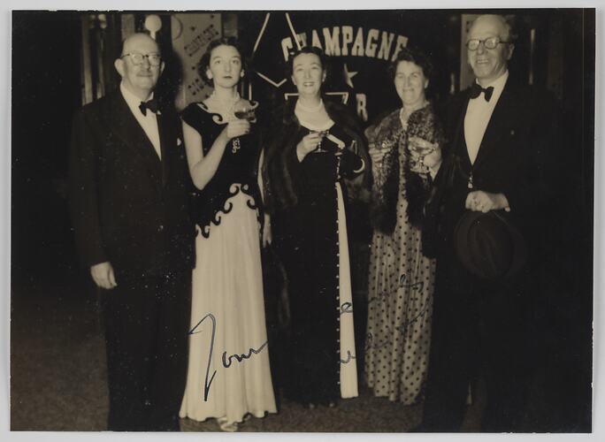 Rouse Family At Theatre, 'Latin Quarter 1950', London Casino, London, 1950