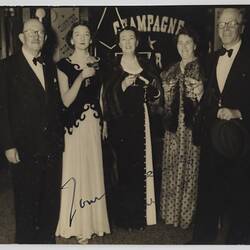Rouse Family At Theatre, 'Latin Quarter 1950', London Casino, London, 1950