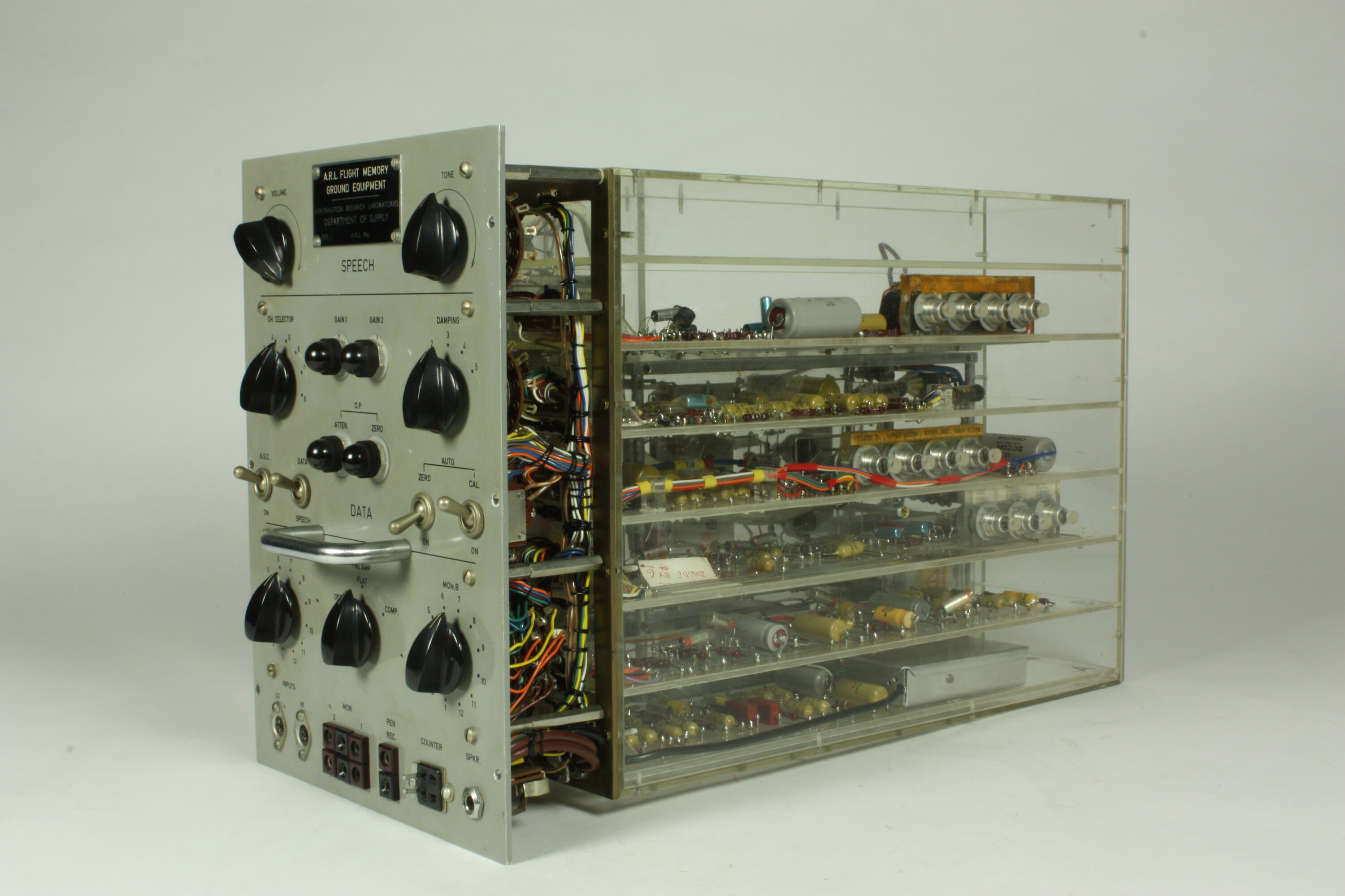 ARL Flight Memory Recorder - Prototype Ground Playback Equipment