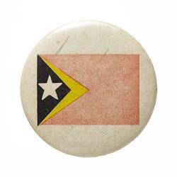 Badge - Flag of East Timor, Australia, circa 1975-1991