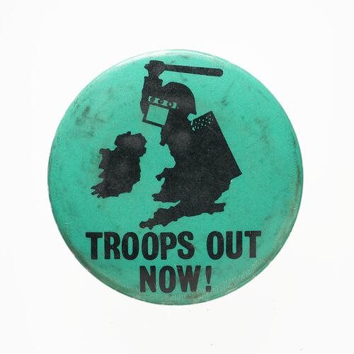 Badge - Troops Out Now!