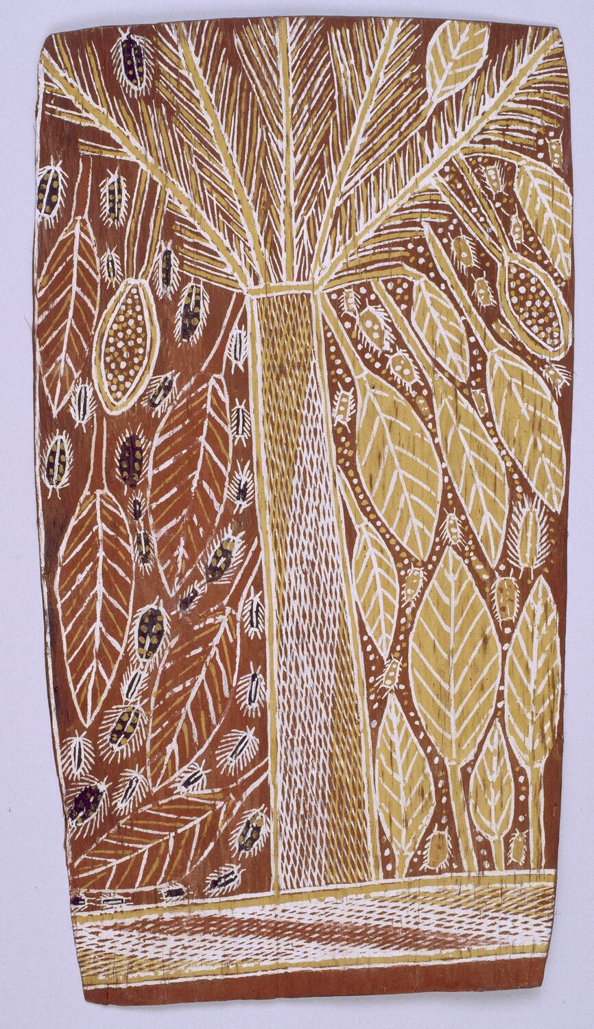 Painting, bark. Liyagalawumirr. Milingimbi, Eastern Arnhem Land ...