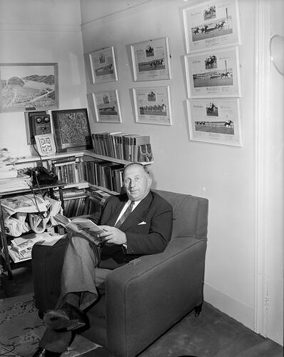 Portrait of Henry Bolte, Beaufort, Victoria, Jan 1959