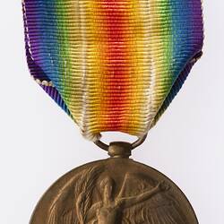 Medal - Victory Medal 1914-1919, Dvr. Frederick Arthur Eastwood, Great Britain, 1919 - Obverse