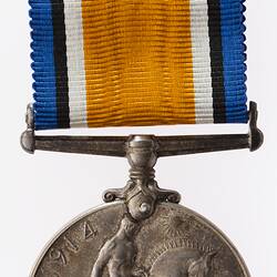 Medal - British War Medal, Great Britain, Private James Edward Reilly, 1914-1920 - Reverse