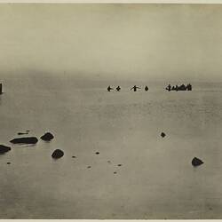 Scene of Basil Watson's Fatal Aircraft Accident off Point Cook, Victoria, 28 Mar 1917