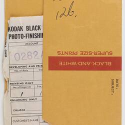 Envelope - Kodak Australasia Pty Ltd, 'Black-and-White Super-Size Prints', circa 1970s