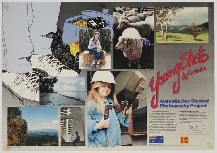 Poster - Kodak Australasia Pty Ltd, 'Young Shots of Australia', 1984