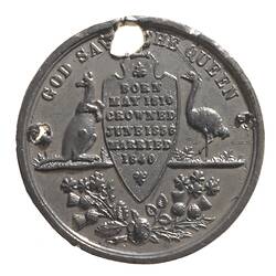 Medal - Jubilee of Queen Victoria, Australia, 1887